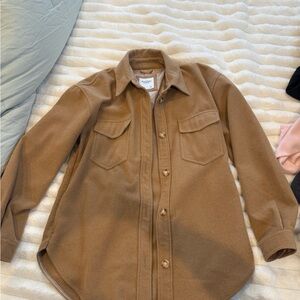 Abercrombie & Fitch Tan Utility Jacket